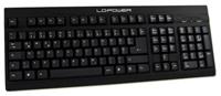 LC-Power BK-902 USB QWERTZ Duits Zwart toetsenbord