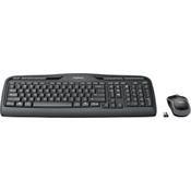 Logitech MK330 Wireless Keyboard and Mouse German (Qwertz) Black 920-008533