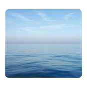 Fellowes - Mouse Pad , Blue Ocean (5903901)