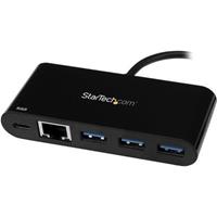 startech USB-C to GbE Adapter w/ 3-Port