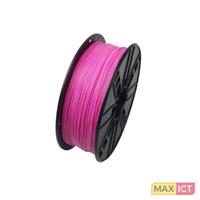 Gembird 3DP-PLA1.75-01-P. Printmateriaal: Polymelkzuur, Printkleuren: Roze, Merkcompatibiliteit: Universeel. Gewicht: 1 kg, Diameter: 1,75 mm. Aantal per verpakking: 1 stuk(s)