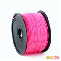 Gembird 3DP-PLA3-01-P. Printmateriaal: Polymelkzuur, Printkleuren: Roze, Merkcompatibiliteit: Universeel. Gewicht: 1 kg, Diameter: 3 mm. Aantal per verpakking: 1 stuk(s), Breedte verpakking: 180 mm, D