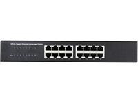 renkforce 16-Port Gigabit Switch Netzwerk Switch 16 Port 10 / 100 / 1000MBit/s