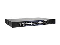 ABUS 19 Zoll Netzwerk-Switch 24 Port PoE-Funktion