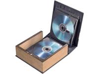 Hama CD-, Foto-CD album 28 CDs/DVDs/Blu-rays Leer-bruin (mat) 1 stuk(s) (b x h x d) 163 x 170 x 63 mm 78385