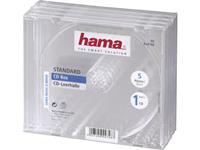 CD-hoes 1 CD/DVD/Blu-Ray Transparant 5 stuk(s) (b x h x d) 140 x 124 x 10.4 mm 00044748