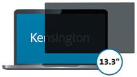 Kensington privacy filter, dubbelzijdig, verwijderbaar, voor laptops van 13,3 inch, 16:10