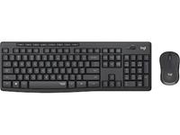 Logitech MK295 Silent Wireless Combo - US - Tastatur & Maus Set - Englisch - US - Schwarz