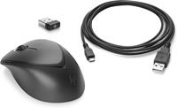 HP Premium kabellose Laser USB Maus | Schwarz