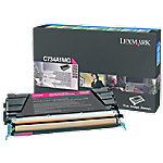 lexmark C734A1MG Origineel Tonercartridge Magenta Magenta