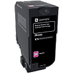 lexmark 74C2SME Origineel Tonercartridge Magenta Magenta