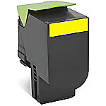 lexmark 80C0S40 Originele tonercartridge Geel