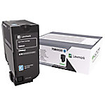 lexmark 75B0020 Origineel Tonercartridge Cyaan Cyaan