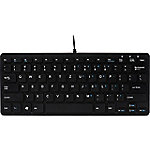 r-gotools R-GO Tools Compact (RGOECQZB) Kabelgebunden Tastatur Deutsch, QWERTZ, Windows Schwarz