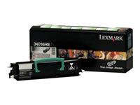 lexmark 34016HE Origineel Tonercartridge Zwart Zwart