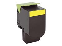 lexmark 70C20Y0 Origineel Tonercartridge Geel Geel