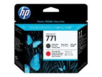 hp 771 Original Zwart & Rood Printkop CE017A