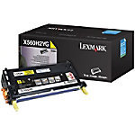 lexmark X560H2YG Origineel Tonercartridge Geel Geel