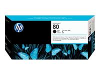 hp 80 Origineel Printkop en cleaner C4820A Zwart