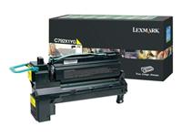 lexmark C792X1YG Origineel Tonercartridge Geel Geel