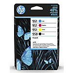 hp 950/1 Origineel Inktcartridge 6ZC65AE Zwart, cyaan, magenta, geel 4 Stuks
