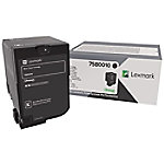 lexmark 75B0010 Origineel Tonercartridge Zwart Zwart