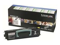 lexmark X203A11G Origineel Tonercartridge Zwart Zwart