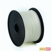 Gembird 3DP-PLA1.75-01-NAT. Printmateriaal: Polymelkzuur, Merkcompatibiliteit: Universeel. Gewicht: 1 kg, Diameter: 1,75 mm. Aantal per verpakking: 1 stuk(s)