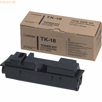 kyocera TK-18 Origineel Tonercartridge Zwart Zwart