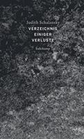 Van Ditmar Boekenimport B.V. Verzeichnis Einiger Verluste - Schalansky, Judith