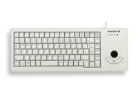 CHERRY Tastatur XS Touchpad, Deutsch, QWERTZ, USB, hellgrau