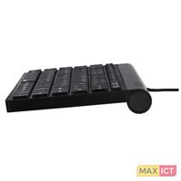 Hama Tastatur Slimline SL720 Windows universell USB-A-Stecker schwarz