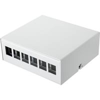 renkforce 6 Port Netzwerk-Patchbox CAT 6a