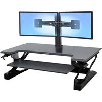 ERGOTRON WorkFit-TL schwarz höhenverstellbarer Arbeitsplatz 33-406