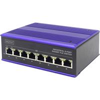 Assmann DIGITUS DN-651121 Industrieller 8-Port Gigabit PoE Switch