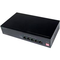LogiLink NS0098 Netwerk switch 10 / 100 MBit/s IEEE 802.3at (25.5 W), IEEE 802.3af (12.95 W)