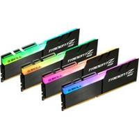 G.Skill Trident Z RGB F4-3600C18Q-64GTZR. Component voor: PC/server, Intern geheugen: 64 GB, Geheugenlayout (modules x formaat): 4 x 16 GB, Intern geheugentype: DDR4, Kloksnelheid geheugen: 3600 MHz, 