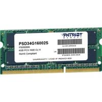 Patriot 4GB 1600MHz DDR3 Non-ECC CL11 SO