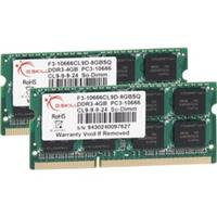 G.Skill SO-DIMM 8 GB DDR3-1333 Kit, Arbeitsspeicher