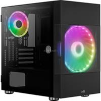 AeroCool Atomic Lite - MT - micro ATX: 0 - Case - Tower - Zwart
