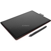 Wacom One by Small. Connectiviteitstechnologie: Bedraad, Resolutie: 2540 lpi, Working area: 152 x 95 mm. Report rate (pen): 133 punten per seconde. Kleur van het product: Zwart. Ondersteunt Windows: W