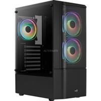 Geh AeroCool Midi Quantum Mesh v3 Black MicroATX/ATX/MiniITX (ACCM-PV31133.11)