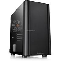 ThermalTake V150 TG. Vormfactor: Micro Tower, Soort: PC, Materiaal: SPCC, Gehard glas. Voorste ventilators ondersteunende diameters: 120,140 mm, Geïnstalleerde ventilators achterkant: 1x 120 mm, 