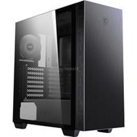 msi MPG SEKIRA 100P - Midtowermodel - E-ATX - Gehard glas - 2x USB 3.2 Gen 1 Type-A, 1x USB 3.2 Gen 2 Type-C - zwart