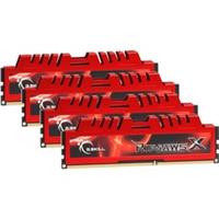 G.Skill 32 GB DDR3-1333 Quad-Kit werkgeheugen F3-10666CL9Q-32GBXL, RipjawsX-Serie