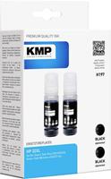 KMP Navulinkt vervangt HP 32XL, 1VV24AE Compatibel 2-pack Zwart 140 ml H197 1769,0001