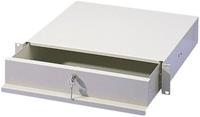 rittal 19 Zoll Netzwerkschrank-Schublade 3 HE Grau