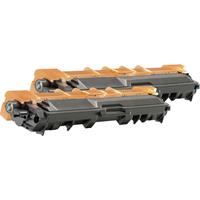 Toner set van 2 vervangt Brother TN-242BK, TN242BK Compatibel Zwart 5000 bladzijden