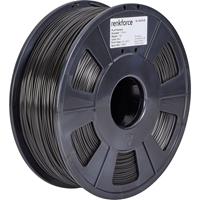 renkforce RF-4511188 Filament PLA kunststof 1.75 mm 1000 g Zwart 1 stuk(s)