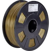 renkforce RF-4511216 Filament PLA kunststof 1.75 mm 1000 g Goud 1 stuk(s)